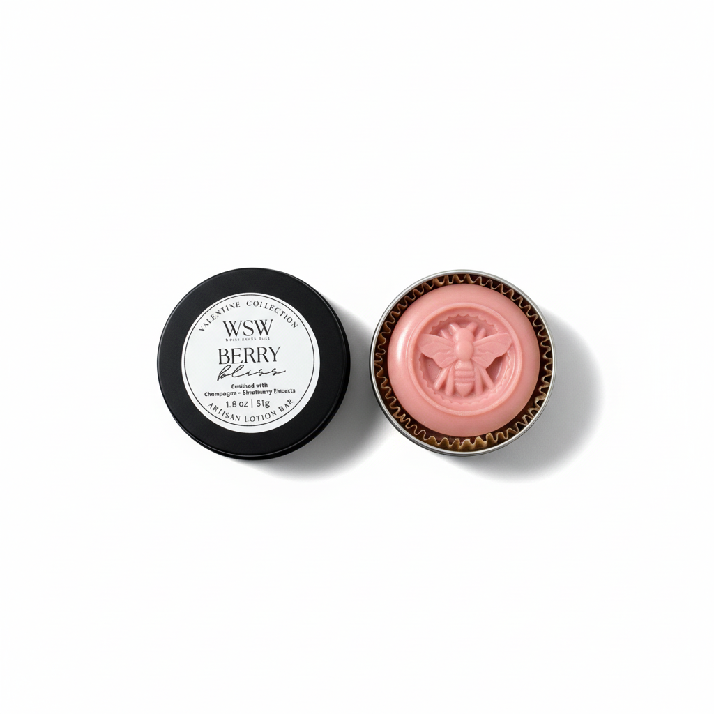 Berry Bliss Solid Lotion Bar